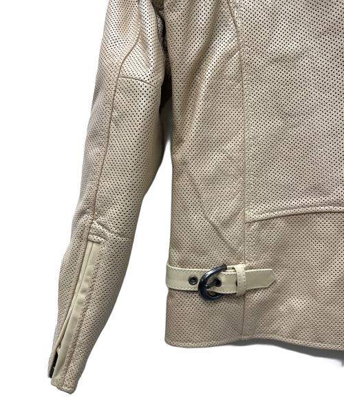 Liugoo Leathers（リューグーレザーズ）Liugoo Leathers (リューグーレザーズ) プロテクタージャケット ベージュ サイズ:Ｌの古着・服飾アイテム
