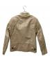 Liugoo Leathers (リューグーレザーズ) プロテクタージャケット ベージュ サイズ:Ｌ：6000円