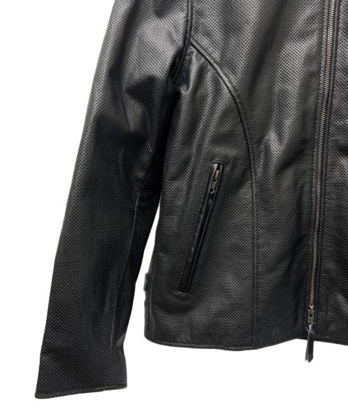 Liugoo Leathers（リューグーレザーズ）Liugoo Leathers (リューグーレザーズ) プロテクタージャケット ブラック サイズ:Ｌの古着・服飾アイテム