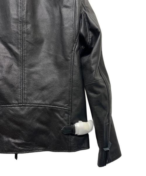 Liugoo Leathers（リューグーレザーズ）Liugoo Leathers (リューグーレザーズ) プロテクタージャケット ブラック サイズ:Ｌの古着・服飾アイテム