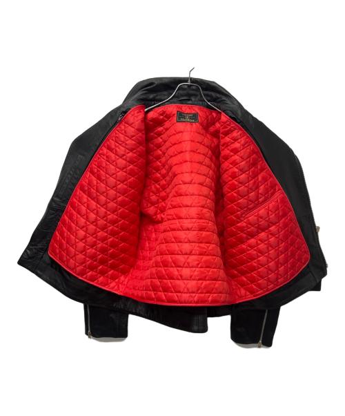 Liugoo Leathers（リューグーレザーズ）Liugoo Leathers (リューグーレザーズ) レザーライダースジャケット ブラック サイズ:５２の古着・服飾アイテム