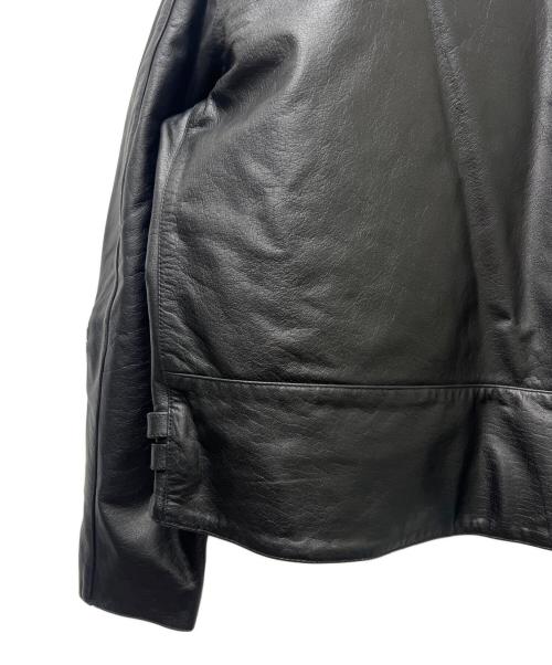 Liugoo Leathers（リューグーレザーズ）Liugoo Leathers (リューグーレザーズ) レザーライダースジャケット ブラック サイズ:５２の古着・服飾アイテム