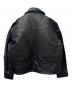 Liugoo Leathers (リューグーレザーズ) レザーライダースジャケット ブラック サイズ:５２：12000円
