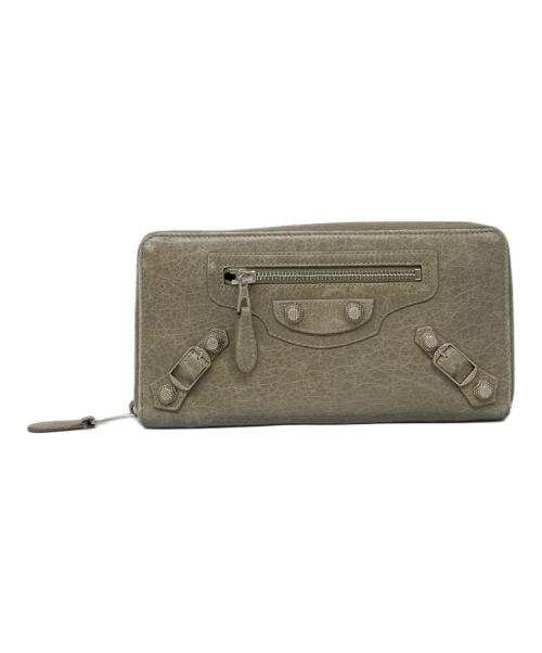 BALENCIAGA（バレンシアガ）BALENCIAGA (バレンシアガ) 長財布　BALENCIAGA（バレンシアガ）　ジャイアント コンチネンタル　253053 ベージュの古着・服飾アイテム