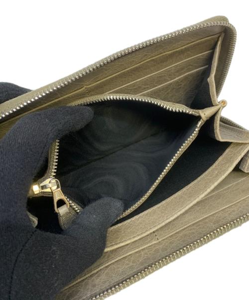 BALENCIAGA（バレンシアガ）BALENCIAGA (バレンシアガ) 長財布　BALENCIAGA（バレンシアガ）　ジャイアント コンチネンタル　253053 ベージュの古着・服飾アイテム
