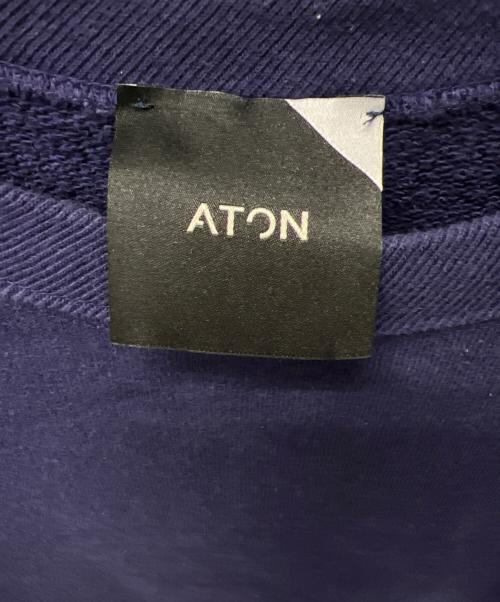 ATON（エイトン）ATON (エイトン) スウェット ネイビー サイズ:４の古着・服飾アイテム