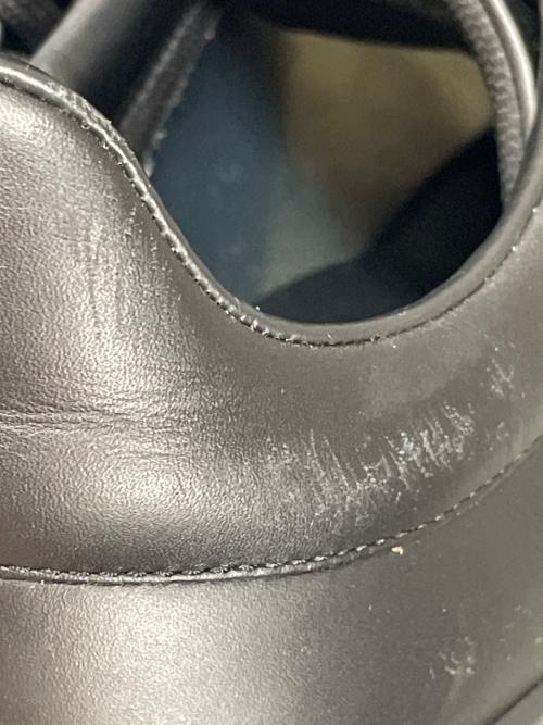 LOUIS VUITTON（ルイ ヴィトン）LOUIS VUITTON (ルイ ヴィトン) ローカットレザースニーカー ブラック サイズ:SIZE 10の古着・服飾アイテム