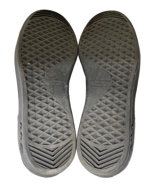 LOUIS VUITTON（ルイ ヴィトン）LOUIS VUITTON (ルイ ヴィトン) ローカットレザースニーカー ブラック サイズ:SIZE 10の古着・服飾アイテム