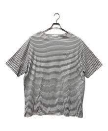 PRADA（プラダ）の古着「ボーダーTシャツ」｜ホワイト×ネイビー