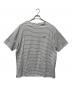 PRADA（プラダ）の古着「ボーダーTシャツ」｜ホワイト×ネイビー