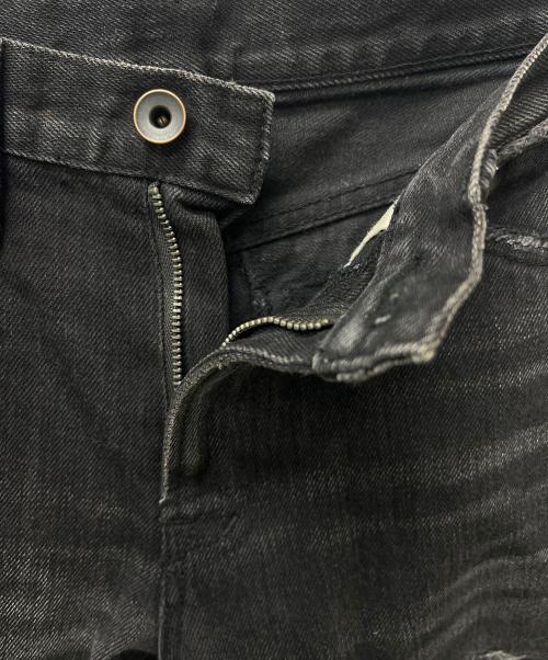amok（アモク）amok (アモク) ダメージデニムパンツ ブラック サイズ:Mの古着・服飾アイテム