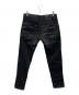 amok (アモク) ダメージデニムパンツ ブラック サイズ:M：15000円