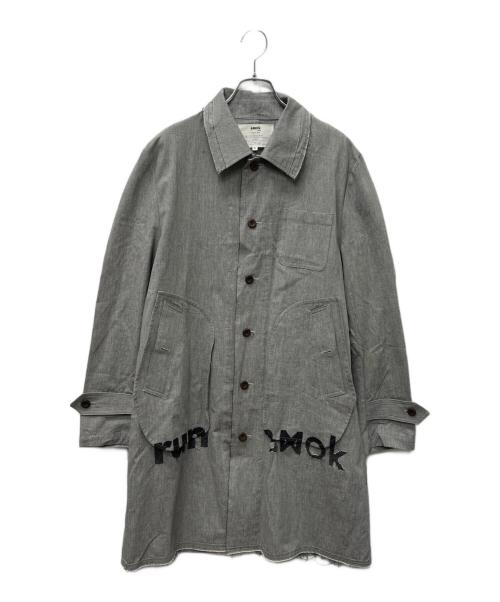 amok（アモク）amok (アモク) アトリエコート グレー サイズ:Mの古着・服飾アイテム