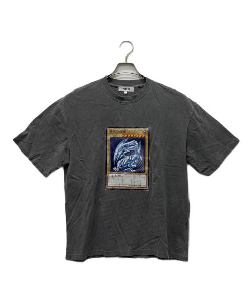 PUBLUX（パブリュクス）PUBLUX (パブリュクス) 青眼の白龍Tシャツ グレー サイズ:Ｌの古着・服飾アイテム