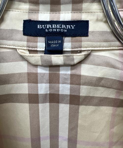 BURBERRY（バーバリー）BURBERRY (バーバリー) ノースリーブシャツワンピース ベージュ サイズ:USA 6の古着・服飾アイテム