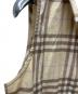 中古・古着 BURBERRY (バーバリー) ノースリーブシャツワンピース ベージュ サイズ:USA 6：6000円