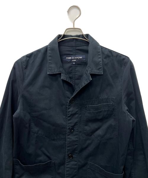 COMME des GARCONS HOMME（コムデギャルソン オム）COMME des GARCONS HOMME (コムデギャルソン オム) ジャケット ブラック サイズ:Ｌの古着・服飾アイテム