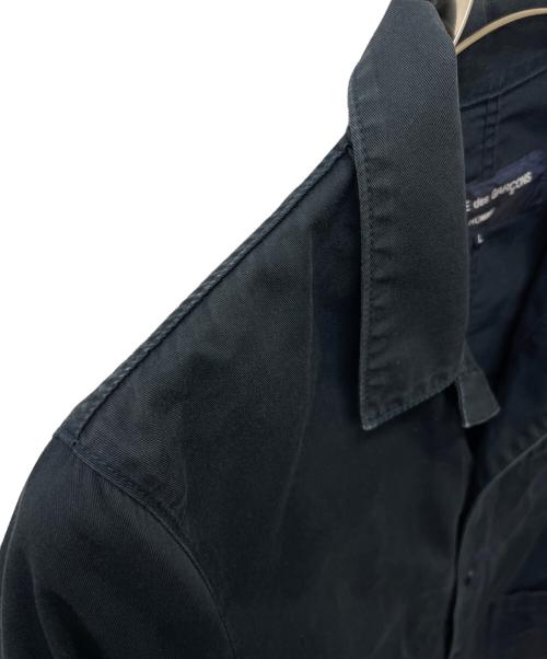 COMME des GARCONS HOMME（コムデギャルソン オム）COMME des GARCONS HOMME (コムデギャルソン オム) ジャケット ブラック サイズ:Ｌの古着・服飾アイテム