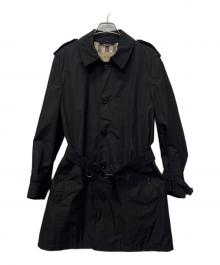 BURBERRY BRIT（バーバリーブリット）の古着「ステンカラーコート」｜ブラック