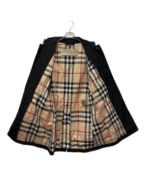BURBERRY BRIT（バーバリーブリット）BURBERRY BRIT (バーバリーブリット) ステンカラーコート ブラック サイズ:Ｌの古着・服飾アイテム