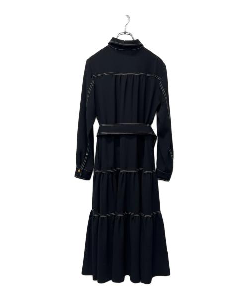 GRACE CLASS（グレースクラス）GRACE CLASS (グレースクラス) 長袖ワンピース ブラック サイズ:３６の古着・服飾アイテム
