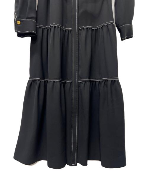 GRACE CLASS（グレースクラス）GRACE CLASS (グレースクラス) 長袖ワンピース ブラック サイズ:３６の古着・服飾アイテム