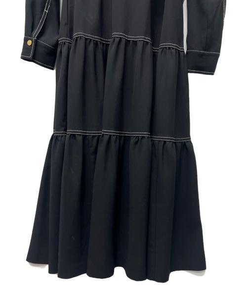 GRACE CLASS（グレースクラス）GRACE CLASS (グレースクラス) 長袖ワンピース ブラック サイズ:３６の古着・服飾アイテム