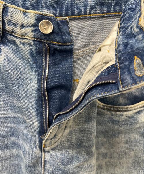 Maison Margiela（メゾンマルジェラ）Maison Margiela (メゾンマルジェラ) スラッシュディテール デニム ブルー サイズ:３８の古着・服飾アイテム