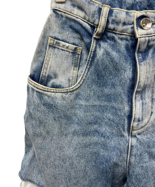 Maison Margiela（メゾンマルジェラ）Maison Margiela (メゾンマルジェラ) スラッシュディテール デニム ブルー サイズ:３８の古着・服飾アイテム