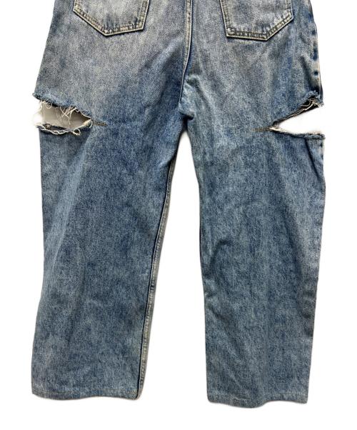 Maison Margiela（メゾンマルジェラ）Maison Margiela (メゾンマルジェラ) スラッシュディテール デニム ブルー サイズ:３８の古着・服飾アイテム