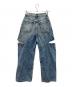 Maison Margiela (メゾンマルジェラ) スラッシュディテール デニム ブルー サイズ:３８：55000円
