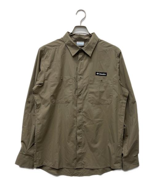 Columbia（コロンビア）Columbia (コロンビア) グレイシャルビスタロングスリーブシャツ グレー サイズ:Mの古着・服飾アイテム