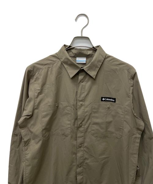 Columbia（コロンビア）Columbia (コロンビア) グレイシャルビスタロングスリーブシャツ グレー サイズ:Mの古着・服飾アイテム