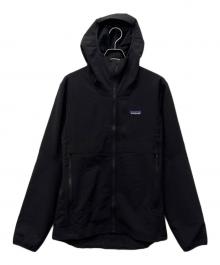Patagonia（パタゴニア）の古着「R1 テックフェイス・フーディ」｜ブラック