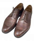 Crockett & Jonesクロケット＆ジョーンズ）の古着「Uチップシューズ」｜ブラウン