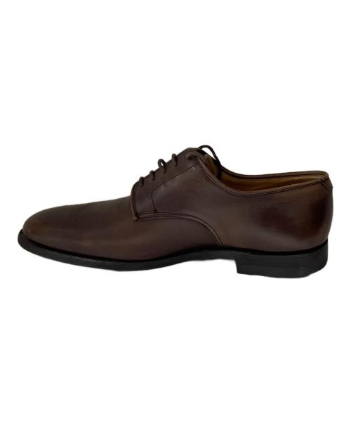 Crockett & Jones（クロケット＆ジョーンズ）Crockett & Jones (クロケット＆ジョーンズ) Uチップシューズ ブラウン サイズ:3 1/8の古着・服飾アイテム