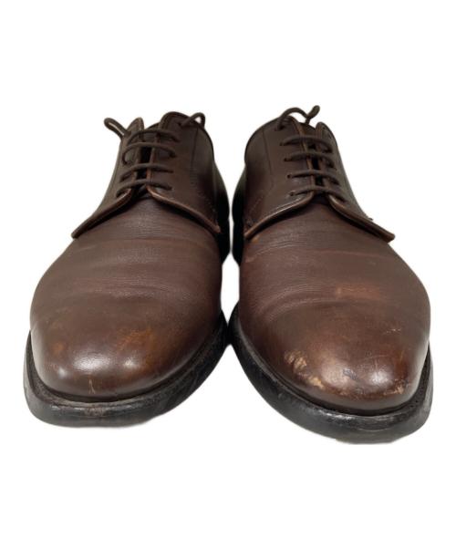Crockett & Jones（クロケット＆ジョーンズ）Crockett & Jones (クロケット＆ジョーンズ) Uチップシューズ ブラウン サイズ:3 1/8の古着・服飾アイテム