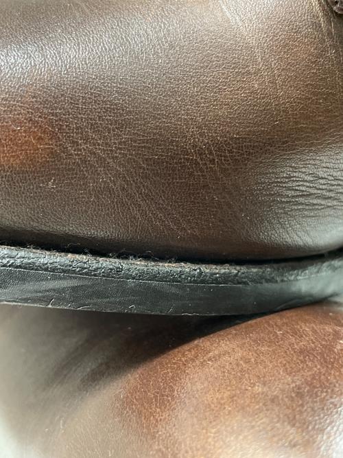 Crockett & Jones（クロケット＆ジョーンズ）Crockett & Jones (クロケット＆ジョーンズ) Uチップシューズ ブラウン サイズ:3 1/8の古着・服飾アイテム