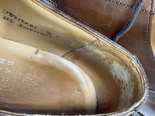 Crockett & Jones（クロケット＆ジョーンズ）Crockett & Jones (クロケット＆ジョーンズ) レザーシューズ ブラウン サイズ:SIZE 3 1/8の古着・服飾アイテム