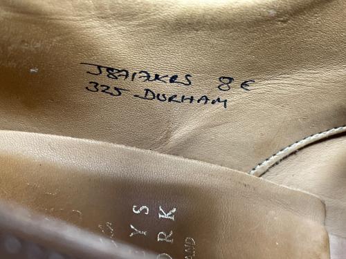 Crockett & Jones（クロケット＆ジョーンズ）Crockett & Jones (クロケット＆ジョーンズ) レザーシューズ ブラウン サイズ:SIZE 3 1/8の古着・服飾アイテム