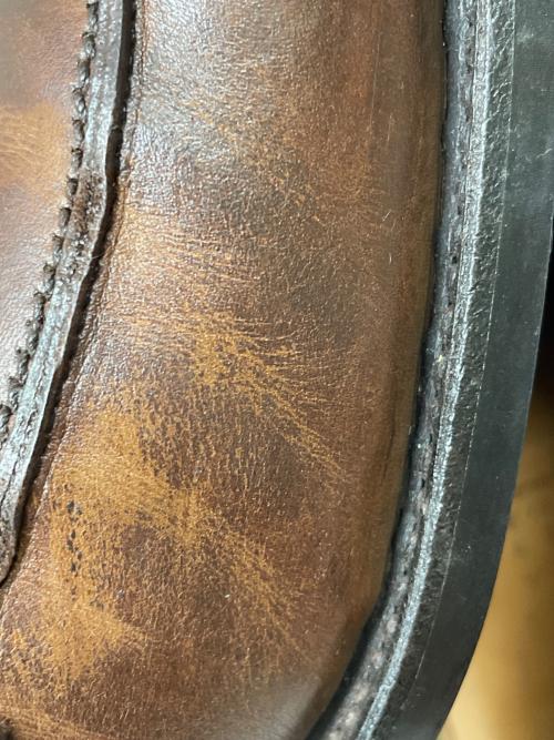 Crockett & Jones（クロケット＆ジョーンズ）Crockett & Jones (クロケット＆ジョーンズ) レザーシューズ ブラウン サイズ:SIZE 3 1/8の古着・服飾アイテム