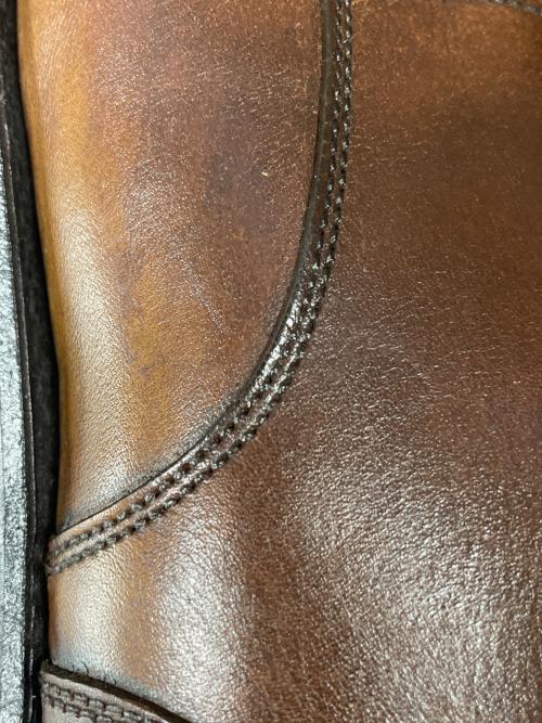 Crockett & Jones（クロケット＆ジョーンズ）Crockett & Jones (クロケット＆ジョーンズ) レザーシューズ ブラウン サイズ:SIZE 3 1/8の古着・服飾アイテム