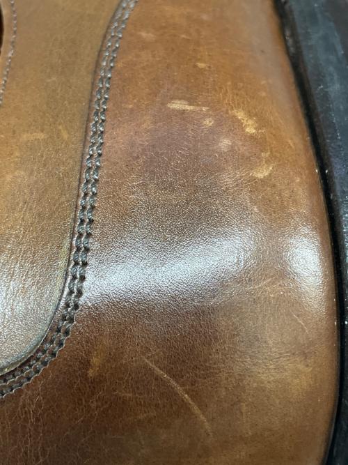 Crockett & Jones（クロケット＆ジョーンズ）Crockett & Jones (クロケット＆ジョーンズ) レザーシューズ ブラウン サイズ:SIZE 3 1/8の古着・服飾アイテム