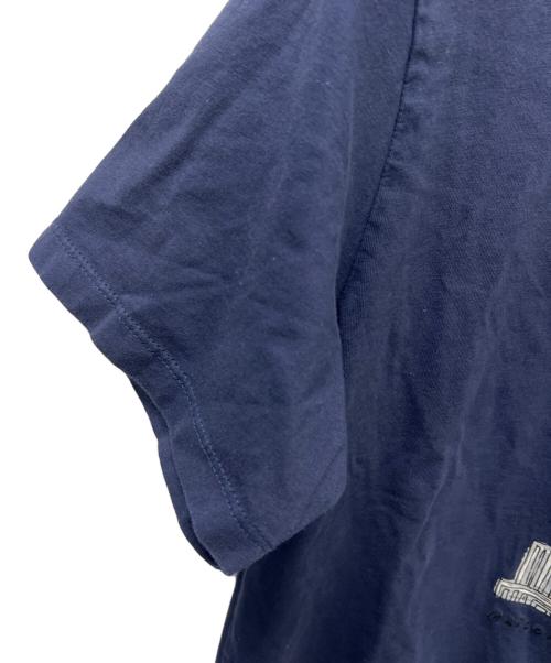 maison kitsune（メゾンキツネ）maison kitsune (メゾンキツネ) クルーネック Tシャツ ネイビー サイズ:XXSの古着・服飾アイテム