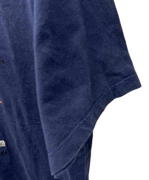 maison kitsune（メゾンキツネ）maison kitsune (メゾンキツネ) クルーネック Tシャツ ネイビー サイズ:XXSの古着・服飾アイテム