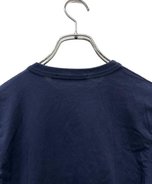maison kitsune（メゾンキツネ）maison kitsune (メゾンキツネ) クルーネック Tシャツ ネイビー サイズ:XXSの古着・服飾アイテム