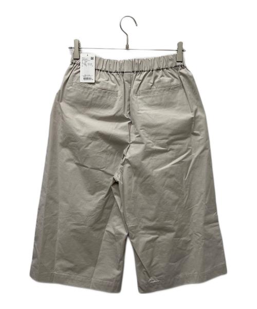 KAGURE（カグレ）KAGURE (カグレ) ハイカウントコットンハーフパンツ ベージュ サイズ:Ｌの古着・服飾アイテム