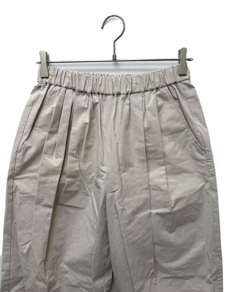 KAGURE（カグレ）KAGURE (カグレ) ハイカウントコットンハーフパンツ ベージュ サイズ:Ｌの古着・服飾アイテム