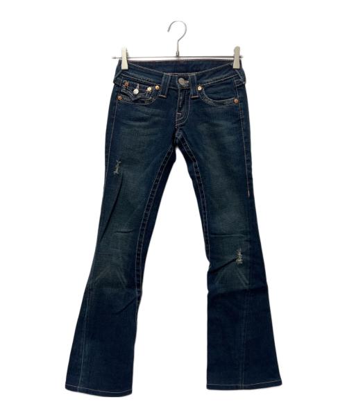 TRUE RELIGION（トゥルー レリジョン）TRUE RELIGION (トゥルー レリジョン) デニムパンツ インディゴ サイズ:２３の古着・服飾アイテム