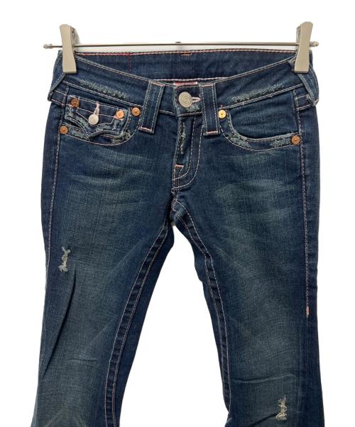 TRUE RELIGION（トゥルー レリジョン）TRUE RELIGION (トゥルー レリジョン) デニムパンツ インディゴ サイズ:２３の古着・服飾アイテム